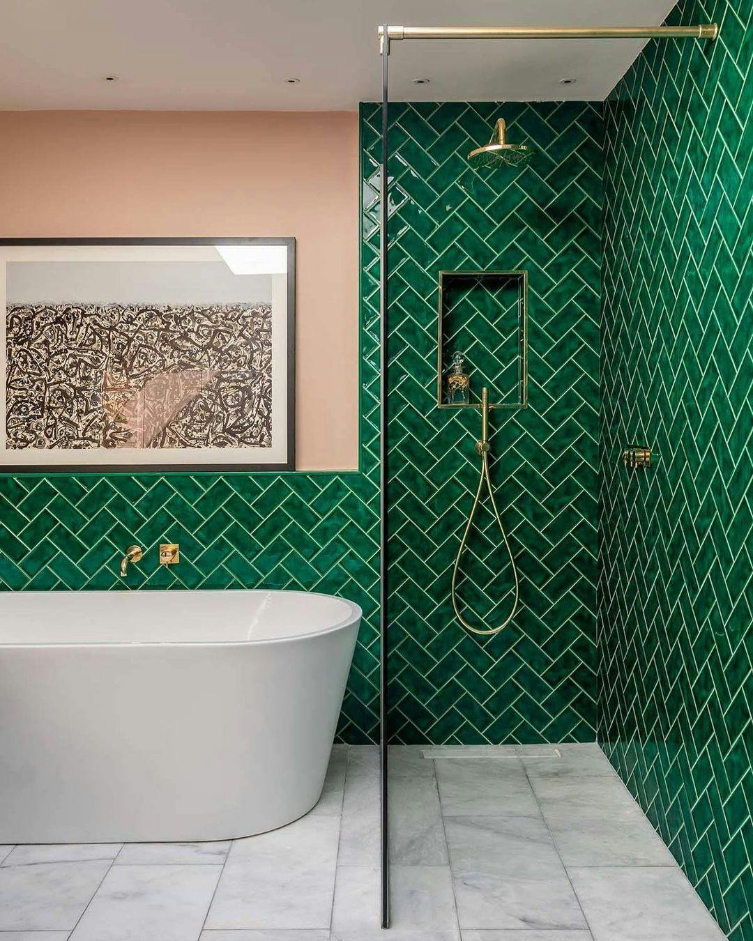 badkamer-groen-goud
