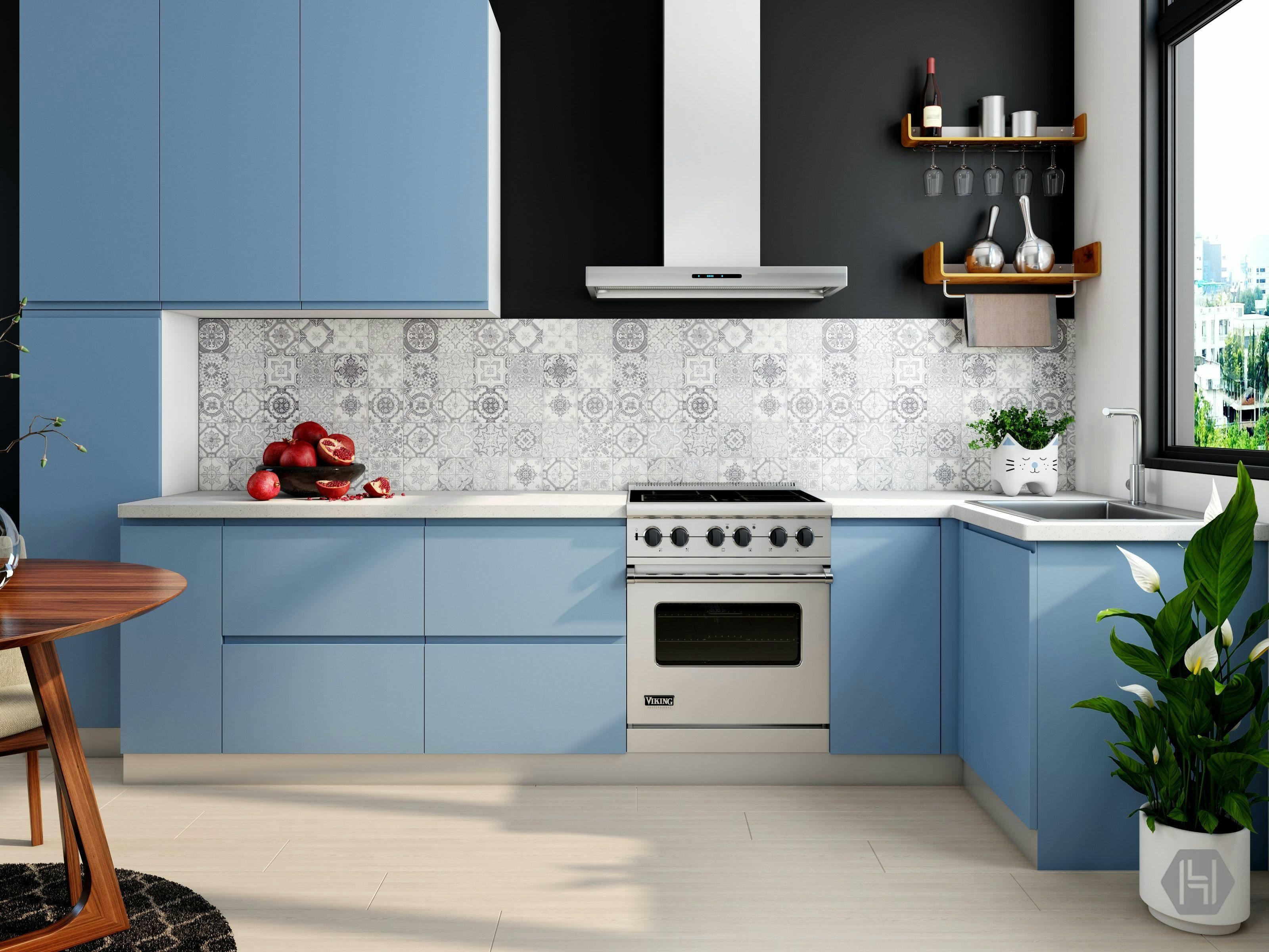 gekleurde-keuken-blauw