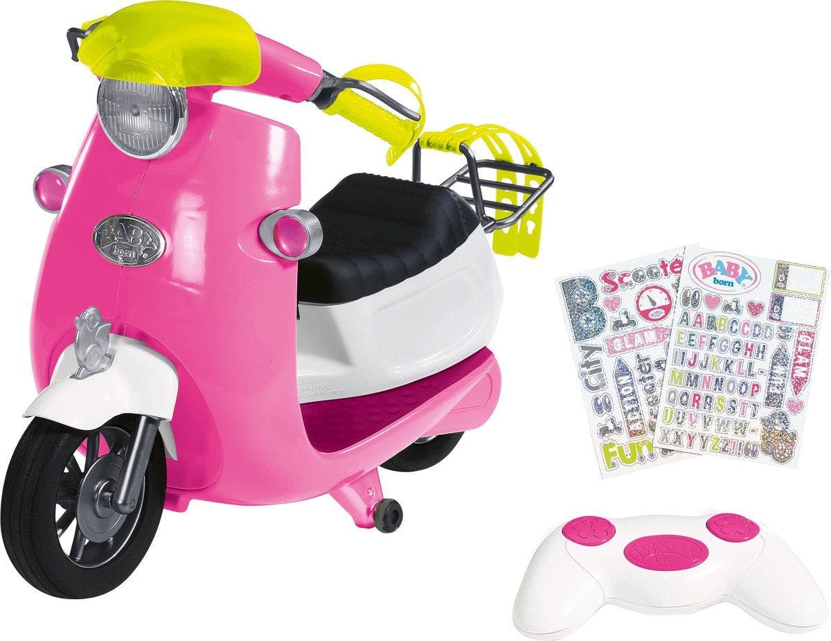 kinder-scooter-roze