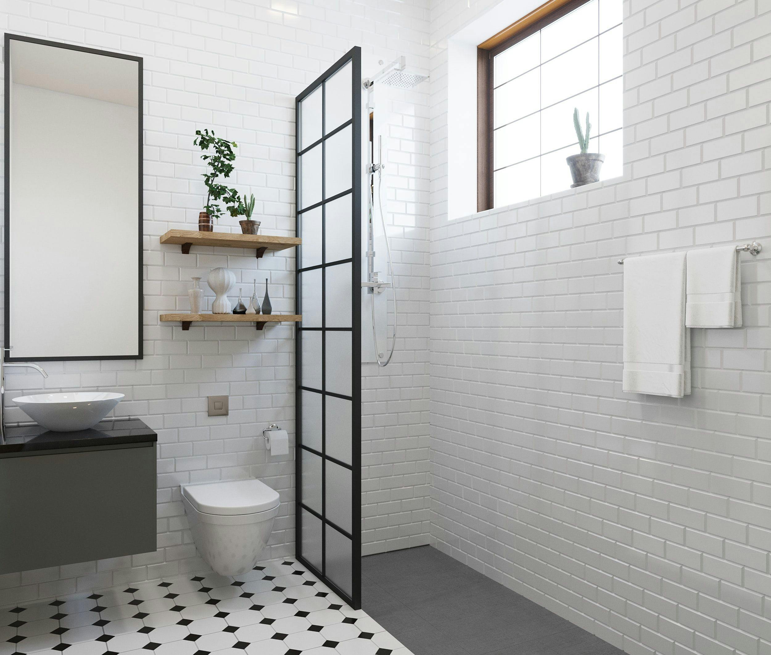 minimalistisch-badkamer-interieur