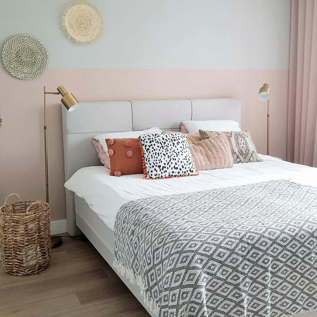 scnadinavisch-roze-slaapkamer