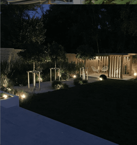 slim gekozen verlichting tuin
