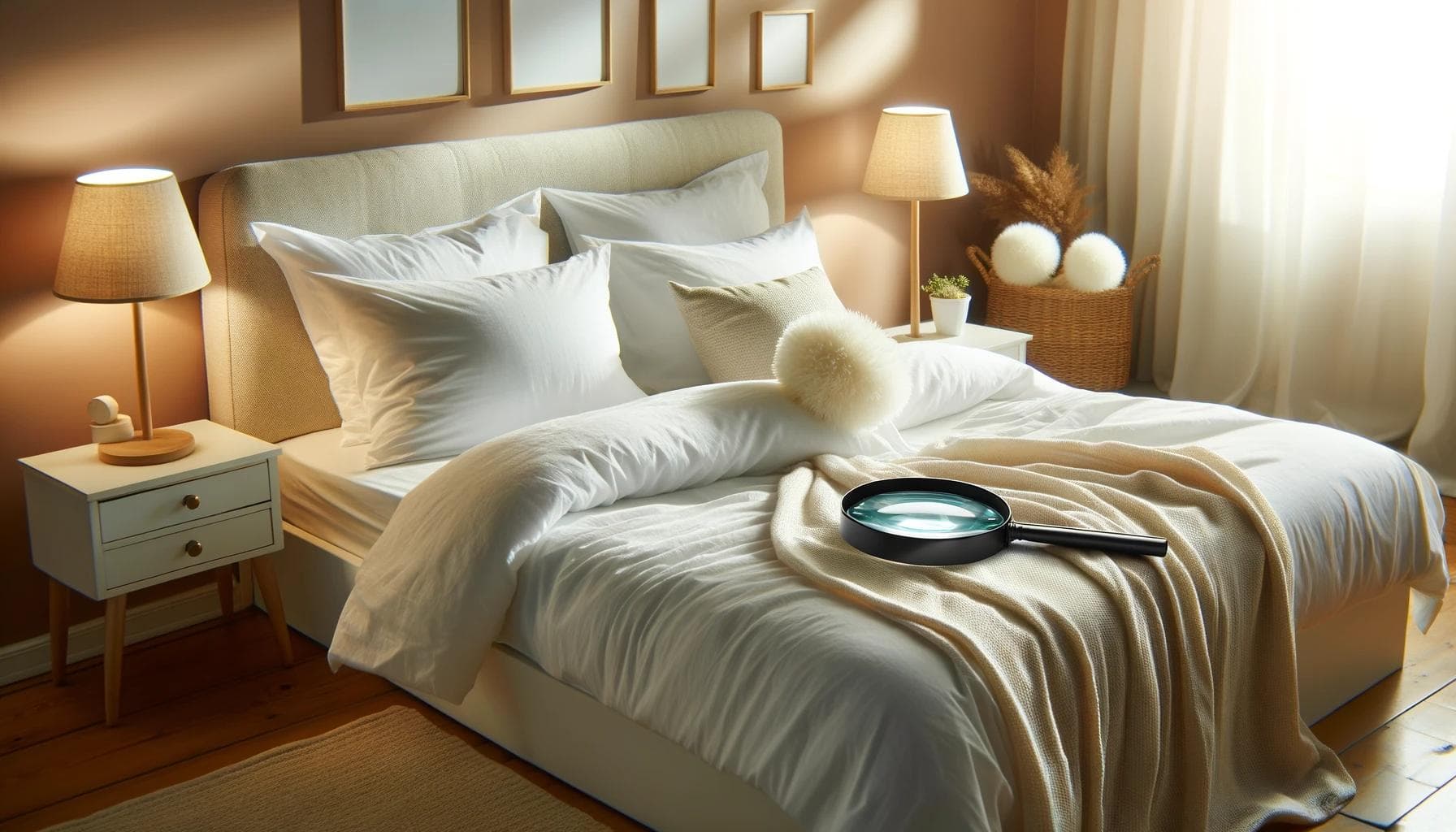 beddengoed-vergrootglas